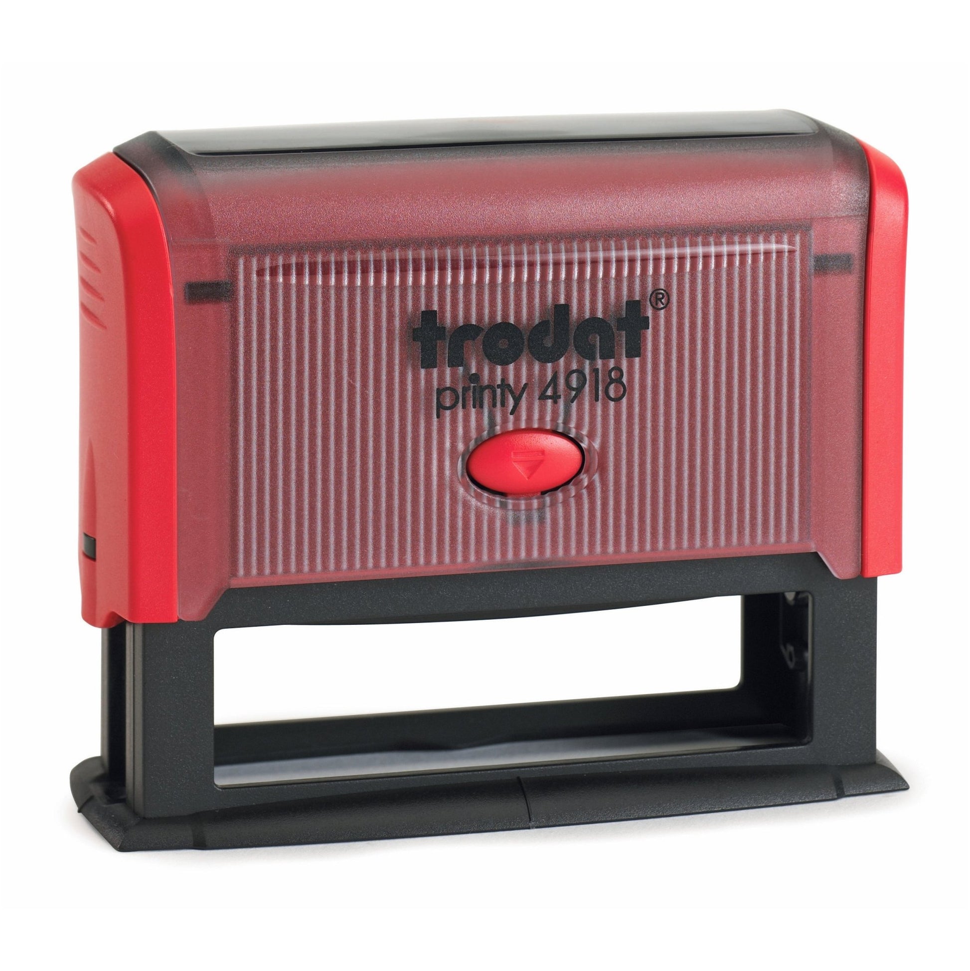 75 x 18mm - Premium Personalised Custom Made Self-Inking Rubber Stamp - Up to 2 Lines of Customised Text
