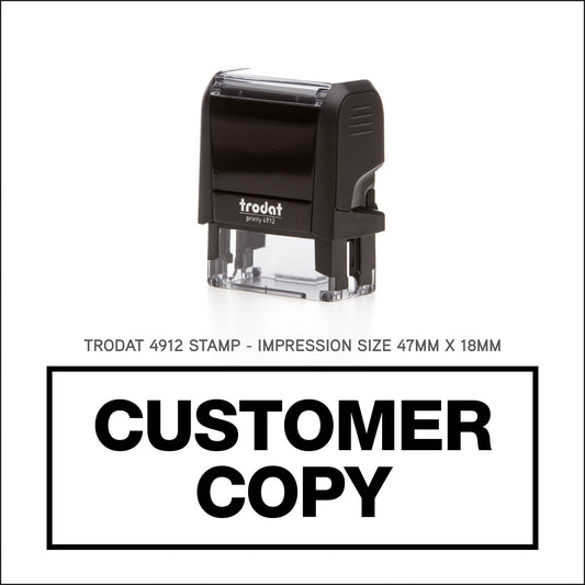 Customer Copy - Border - Trodat 4912 - 47mm x 18mm Impression